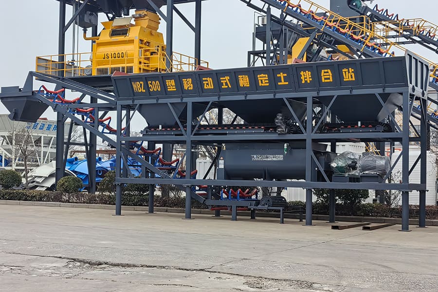 WBZ Stabilized Soil Mixing Plant